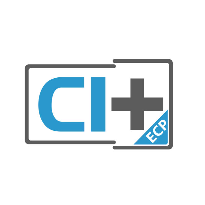 logo CI Plus ECP (variante du standard CI Plus)