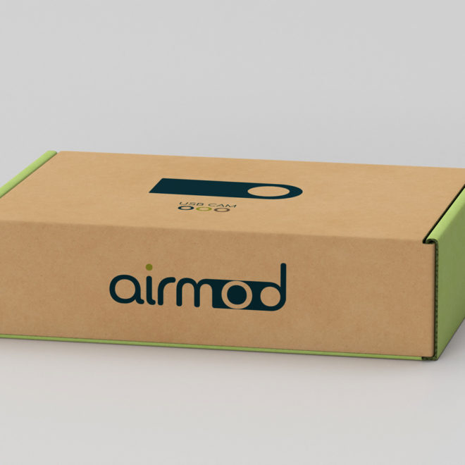 airmod mockup packaging