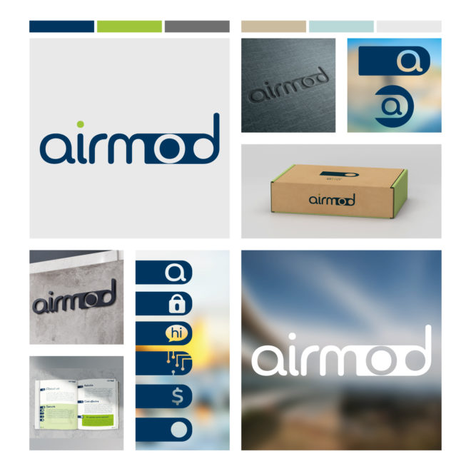 Identité graphique pour Airmod